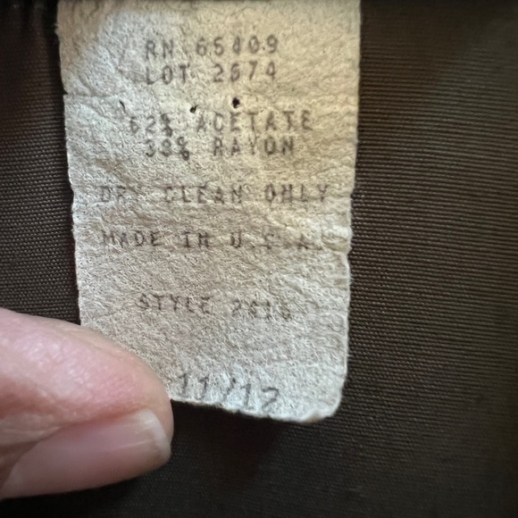 Vintage Michael Blair Bolero Cropped Blazer Olive Green Double Breasted 90s - Picture 4 of 4